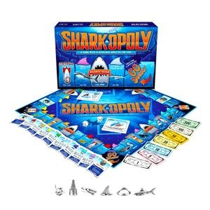 🆕 Sharkopoly Board Game
